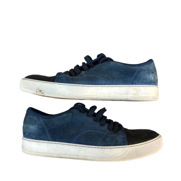 LANVIN Shoes Size 8 Blue - Picture 2 of 11